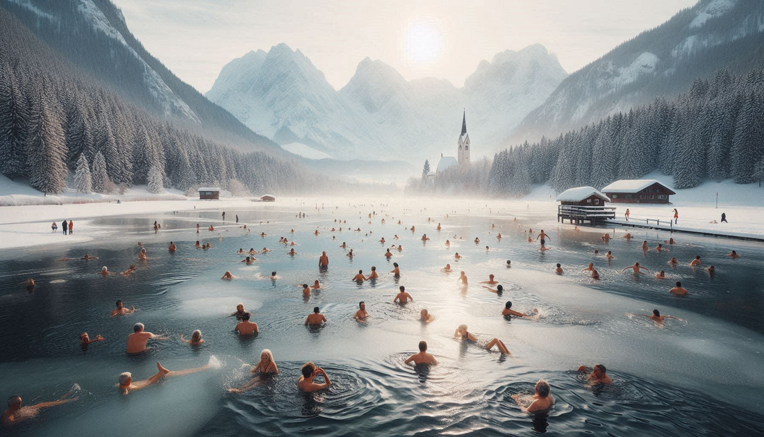 Wim Hof Method: Frozen Lake Immersion