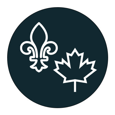 Icon representing the canadian-made Eternal Ice baths