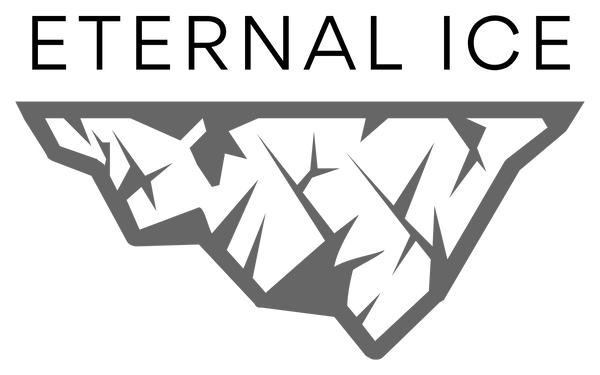 Eternal Ice logo with black text and no background